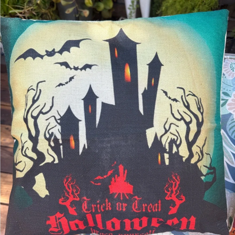 Halloween Themed Decorative Pillow cover Set of 2